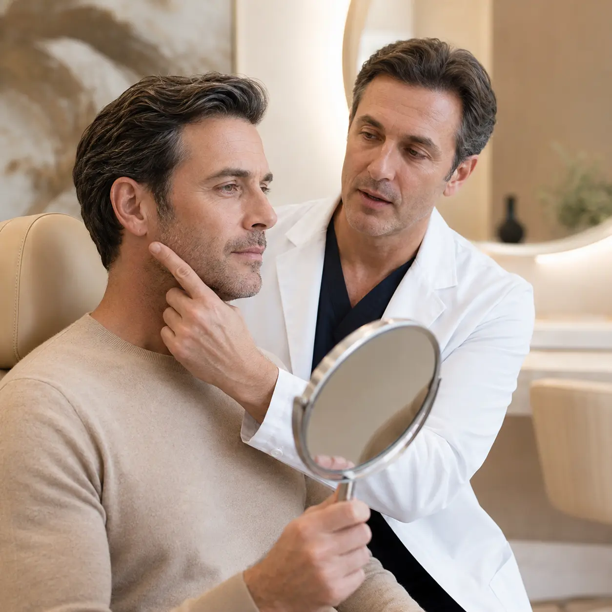 Unique Considerations in Male Facelift Surgery
