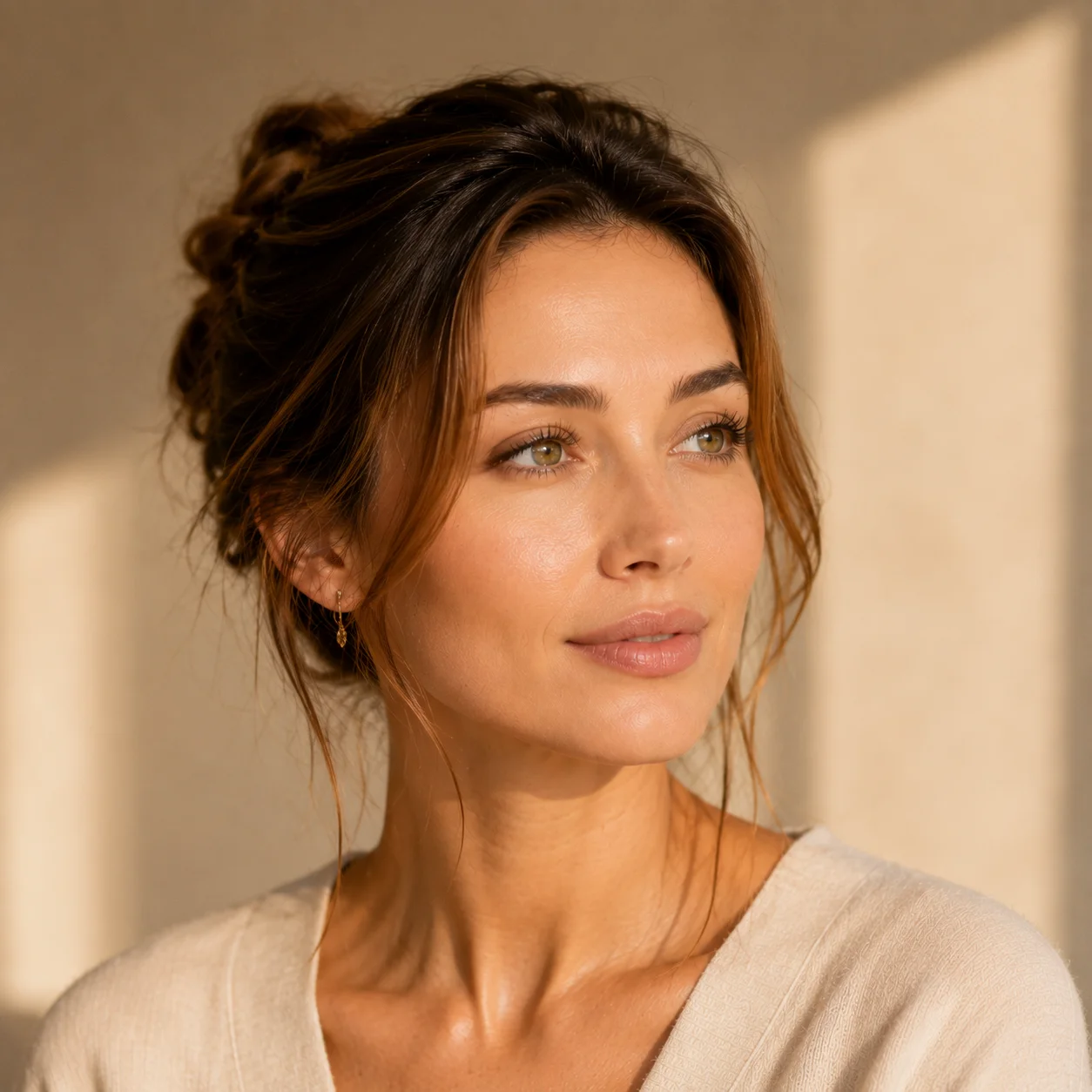 A brow lift addresses these concerns